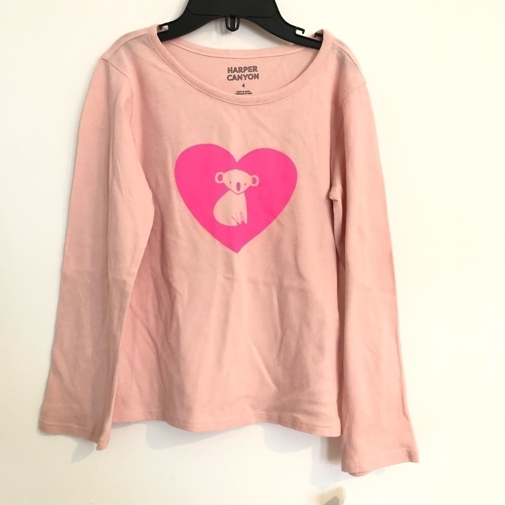 Harper Canyon Girls Pink Tops Koala Bundle 4 - Picture 2 of 11